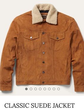Stetson Classic Suede Jacket Men’s Small